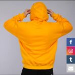 Oversized Printed Unisex Hoodie - الصورة 2